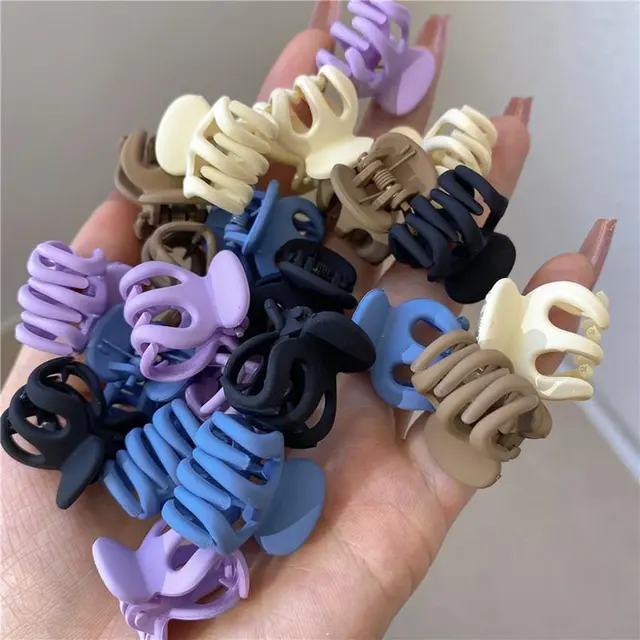 5/20 sztuk kolorowe małe klipsy z pazurem nakrycia głowy moda Mini spinki do włosów dziewczyny grzywka klip spinka do włosów pazur dziecięce akcesoria do włosów nakrycia głowy