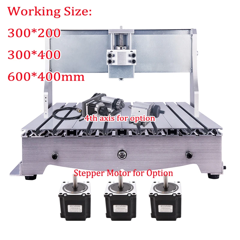 لتقوم بها بنفسك إطار صغير باستخدام الحاسب الآلي 3020 3040 6040 المعادن CNC راوتر النقش آلة طحن طقم إطارات الكرة المسمار 3 محور 4 محاور