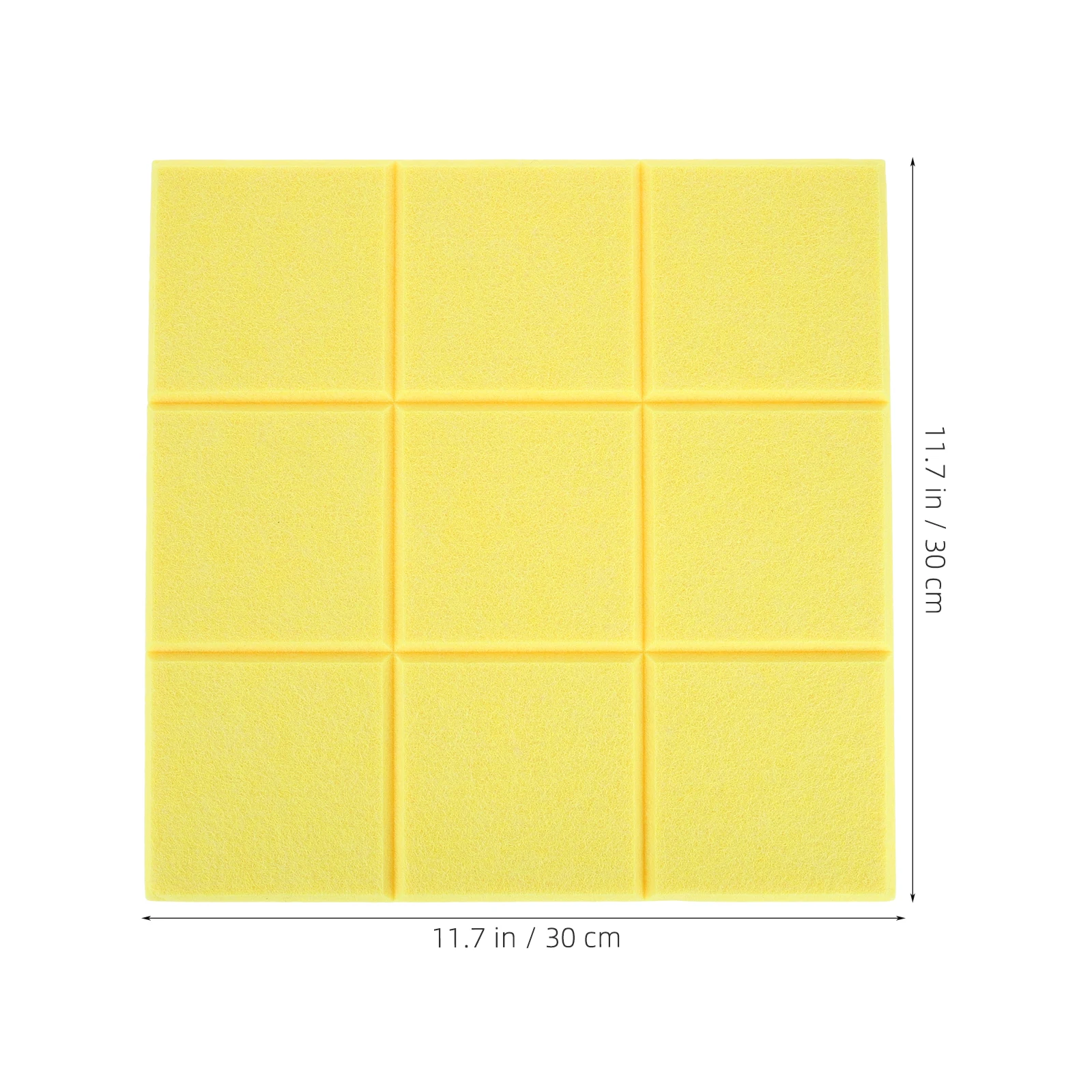 Felt Tiles Blank Bulletin Board For Wall Decor Home Office Classroom Felt Notice Board Picture Display Sound Insulation