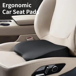 Portable Car Seat Cushion Wedge Seat Butt Pad Improve Driving Vision Ergonomic Extra Height for Car Seat Office Back Pillow