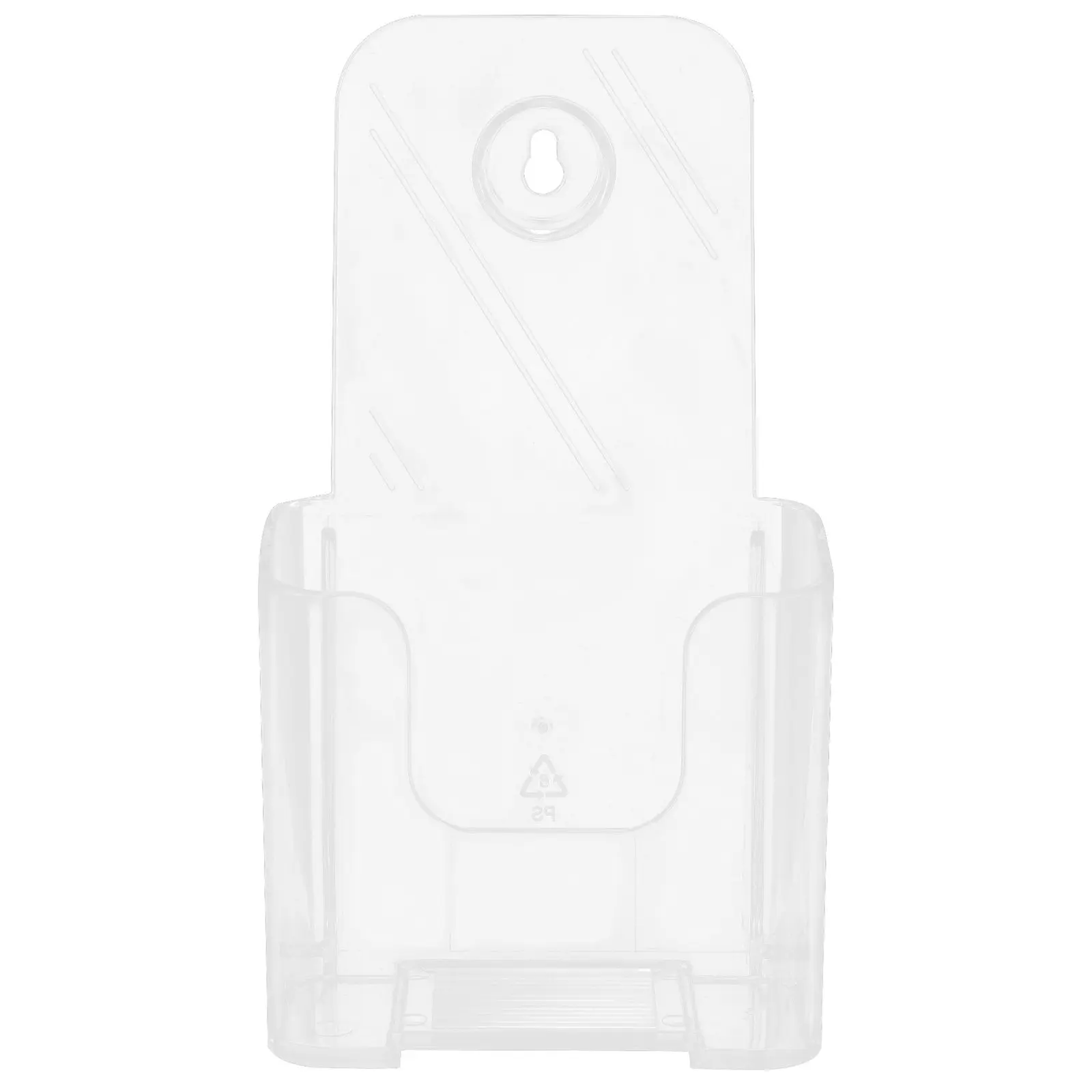 A6 Acrylic Magazine Holder Stylish Literature Rack for Books Files Catalogs Reports Brochure Display Stand Desktop Paper