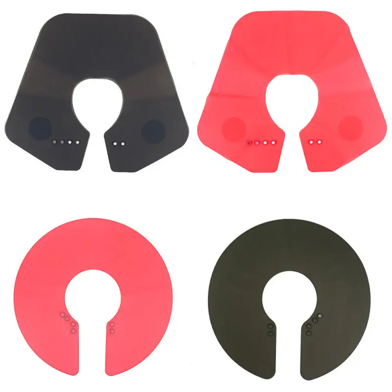 

Waterproof Stylist Cutting Cape Silicone Hair Dyeing Shawl Neck Collar Wrap Cover Barber Hairdressing Hair Coloring Accessories