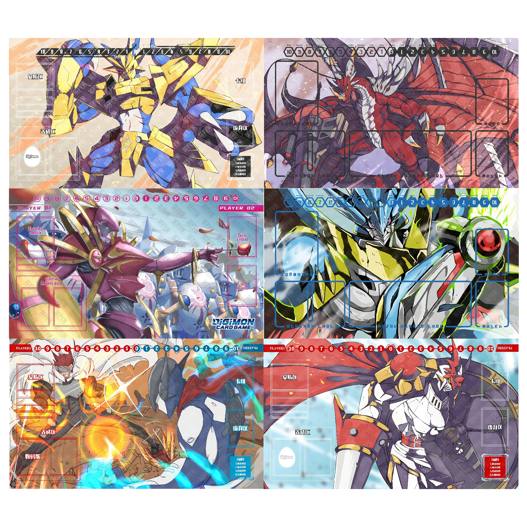 

600X350X2 мм Diy Digimon Adventure Card Battle Mat Dtcg Jesmon Single Player Настольная игра Карточная пластина Дуэль Боевой коврик Подарочные игрушки