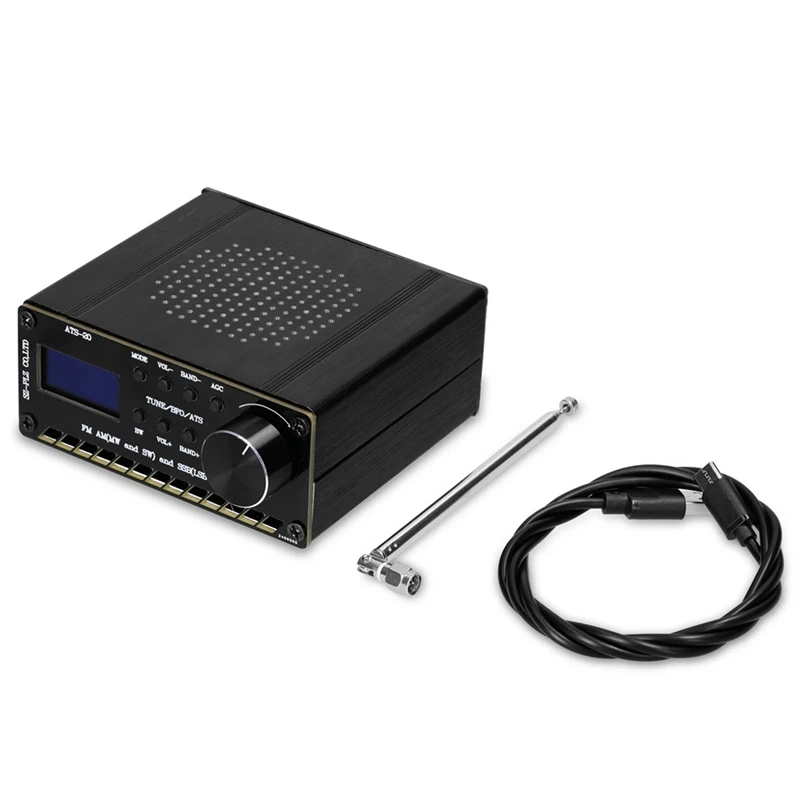 ATS-20 SI4732 Full Waveband Radio Receiver FM AM (MW And SW) SSB (LSB And USB) Covering Commercial Amateur Radio Bands