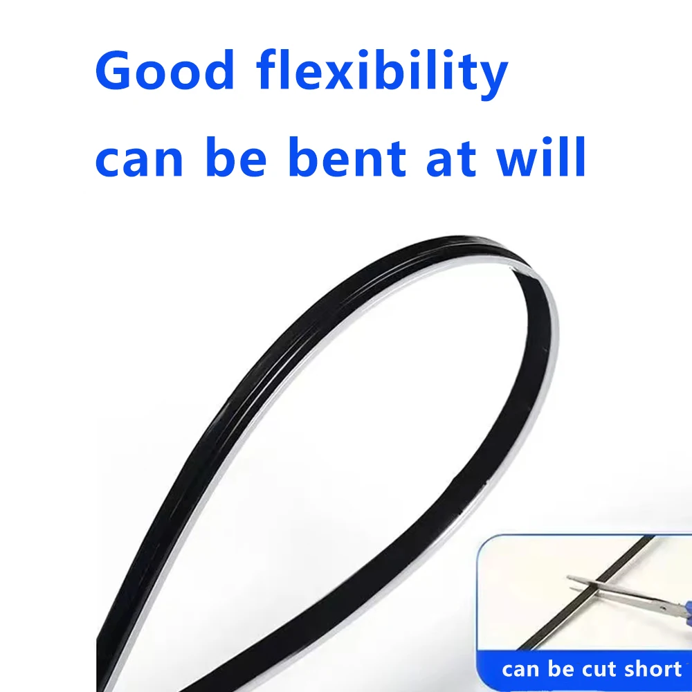 طقم الإضاءة المحيطة للسيارة طقم الإضاءة الداخلية 18 في 1 ثنائي المنطقة سيمفوني LED طقم أضواء أكريليك نيون تطبيق جوال والتحكم المفاتيح