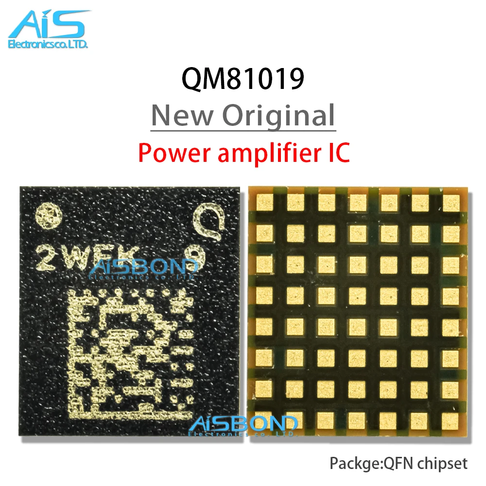 2Pcs/Lot New original QM81019 81019 QM81019E4.0.1TR7X Power Amplifier IC For iPhone XS Max XsMax XR U_ET2_K PA Chip