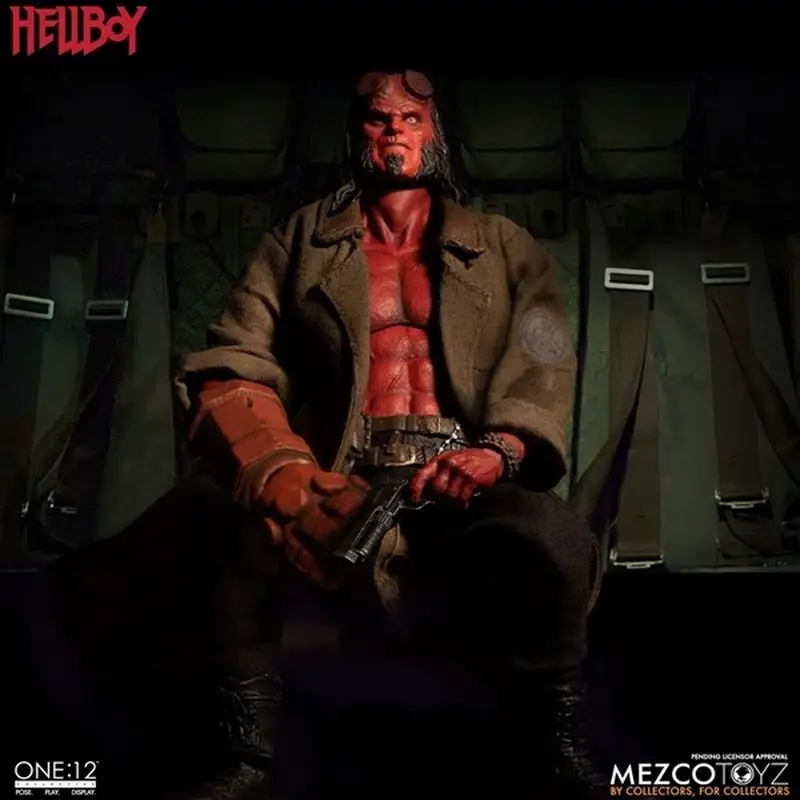 Spot Mezco Ant Hell Baron Hellboy One: 12 Inch Cloth Action Figure Collection Model