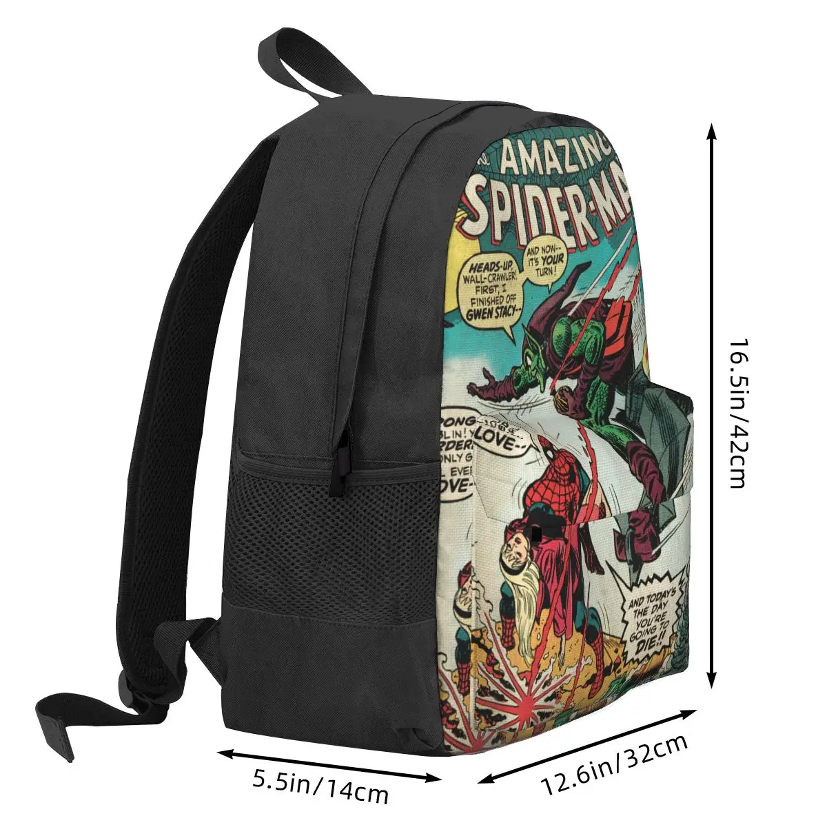 The Amazing Spider-Man Comics Women Backpack Mochila Print Trend Children School Bag Laptop Rucksack Boys Girls Large Rucksack