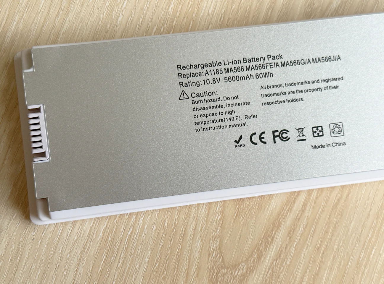 SeagullStar Laptop Battery For Apple MacBook A1181 2008 year White A1185 battery