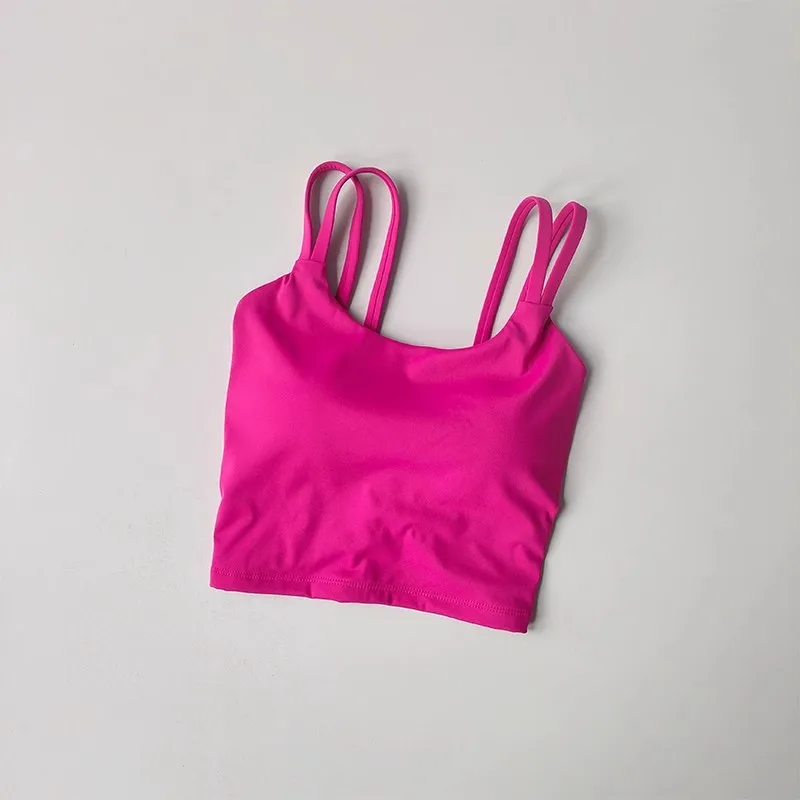 Sport-BHs für Damen, Fitness-Oberteile, verführerische Unterwäsche, Push-up-BH mit festen Polstern, Yoga-BH, Unterwäsche mit Rückenbindung, Laufweste, Sportoberteile für das Fitnessstudio. – Detail 20