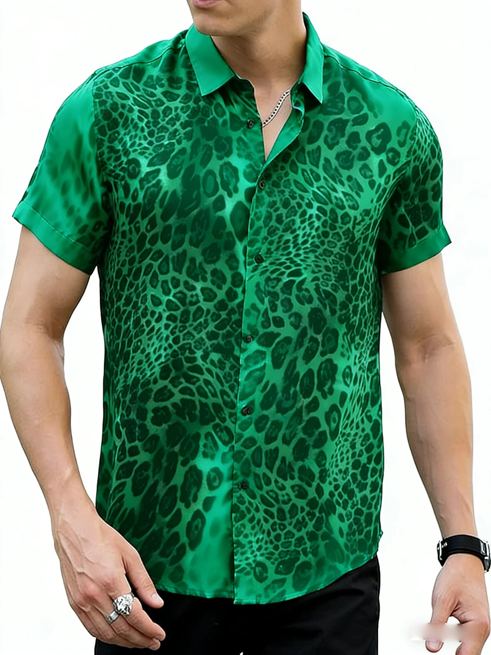 Kemeja Kerah Lengan Pendek War - Street Fashion Definition ulasan dan harga