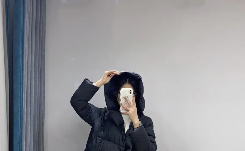 Women's Winter Parka Coat 2026 High-grade Warm Hooded Ladies Outerweat Fashion Loose Temperament Lady Short Down Cotton Jacket