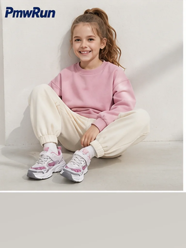 PU-Leder Sportschuhe für Kinder Trendige Mode Teenager Kinder Sneakers Rutschfeste Wasserdichte Laufschuhe Jungen Mädchen – Detail 4