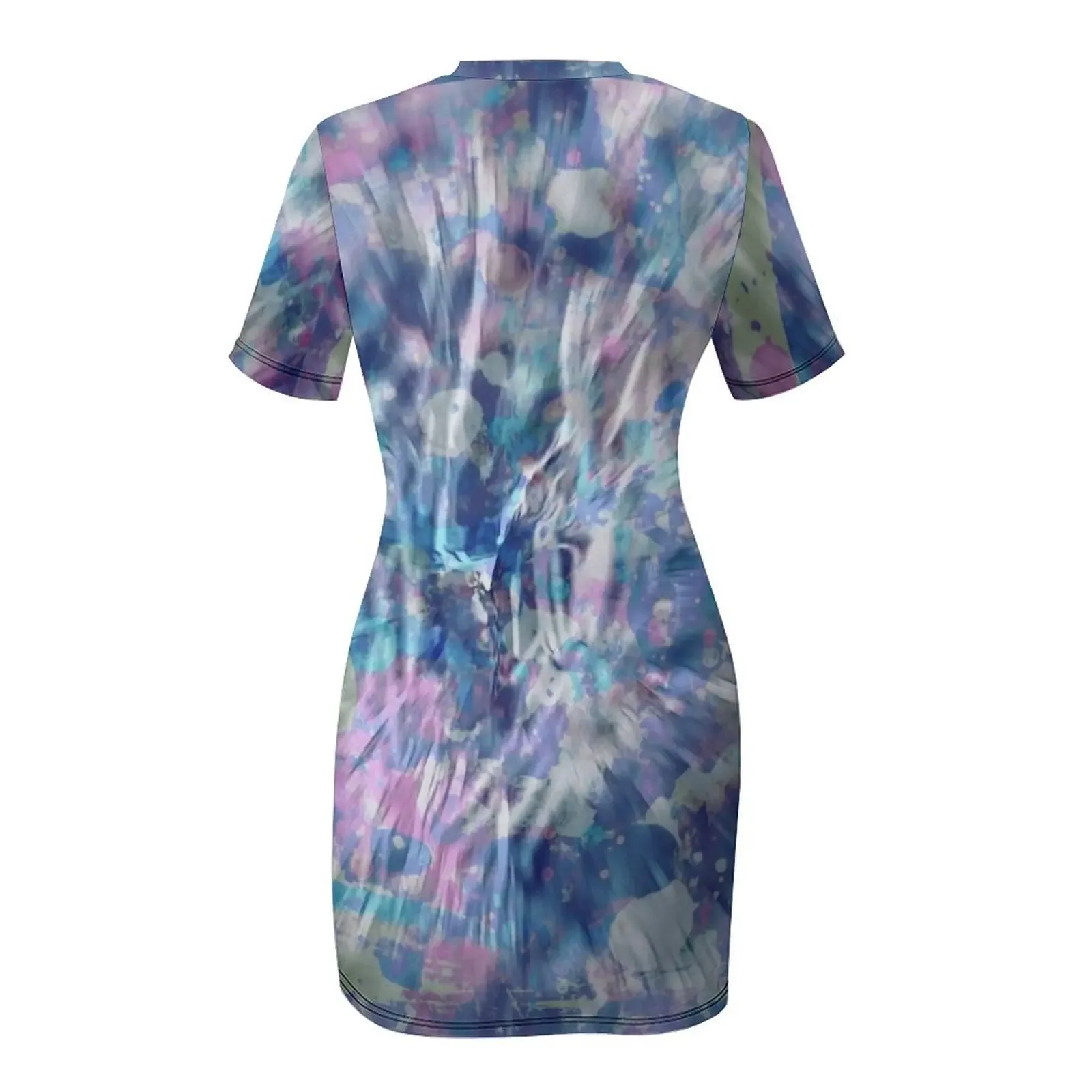 Magical Purple Tree 1 Short-Sleeved Dress Women's summer suit Women's evening dress prom dress 2025