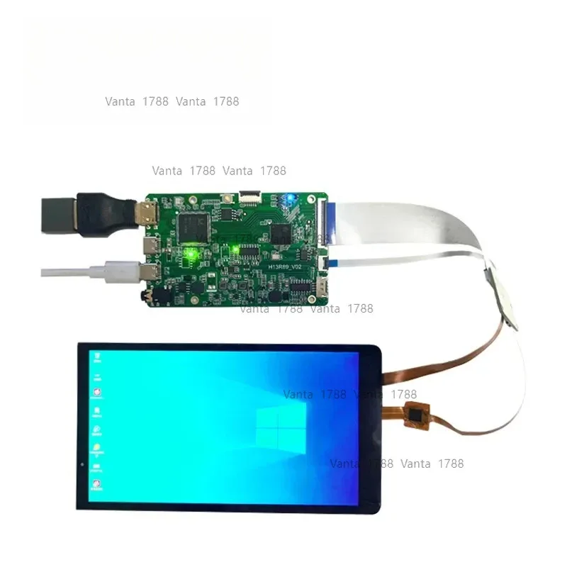 CONFU I to MIPI Board 6 inch 1280x720 IPS HD Display LCD Touch TP Screen for Raspi Raspberry Pi SBC Handheld China