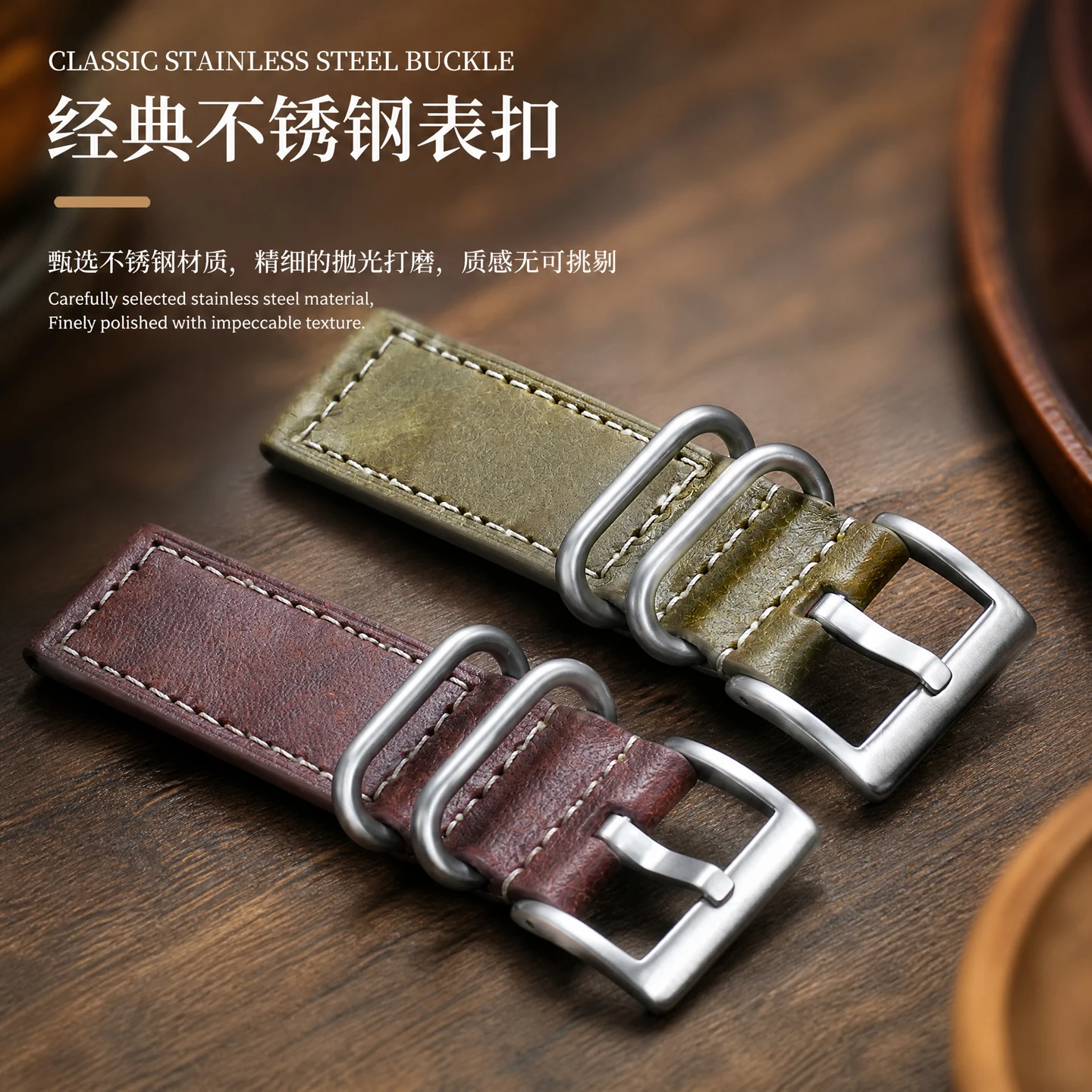 Pulseira de Couro Retrô para R - Seiko Watch 5 Sports avaliação e preço