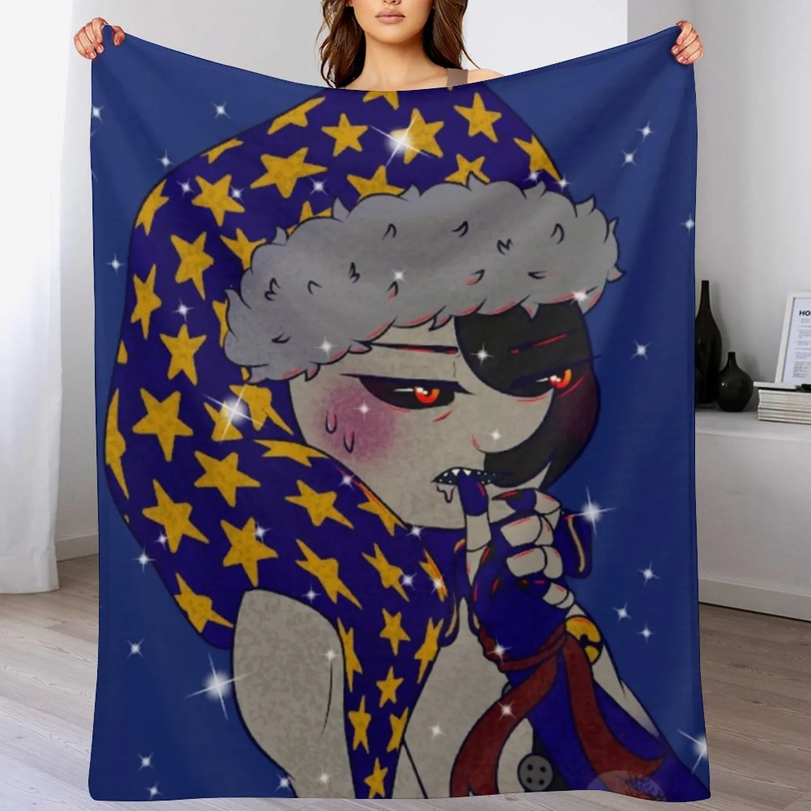 

Moondrop! || No Background || Throw Blanket Large Winter beds Furry heavy to sleep Blankets
