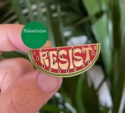 Watermelon Resist Hard Enamel Pin