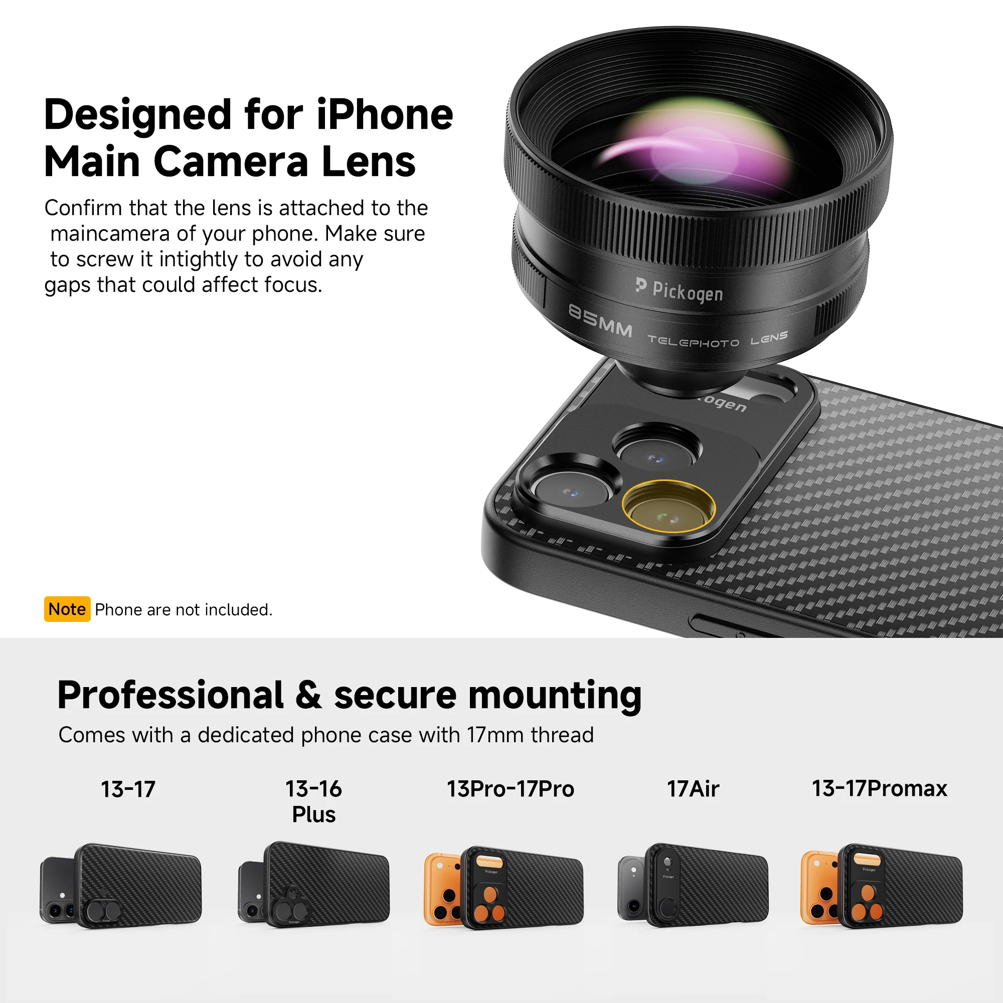 픽코젠 85mm 휴대폰 렌즈 인물 사진 배경 보케 효과 - Photography Kit Vivo X200 Pro 리뷰 및 가격