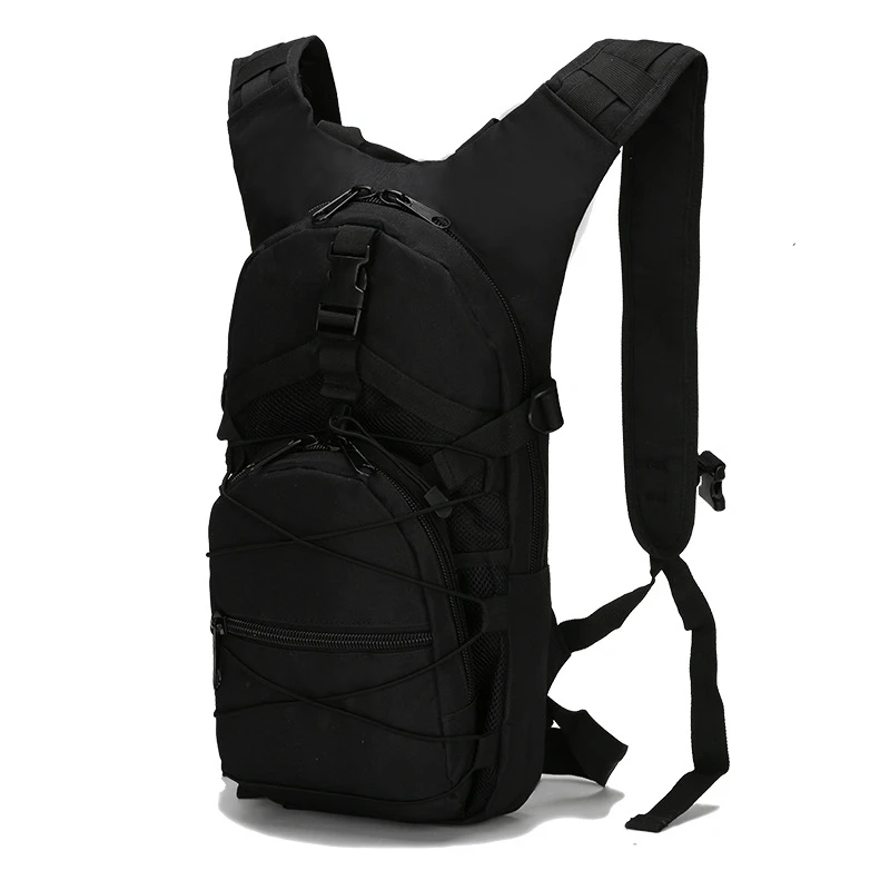 Tactical MOLLE Cycling Backpack 15L Lightweight Outdoor Hiking Daypack – Waterproof 800D Oxford, Camping Travel Rucksack view 6