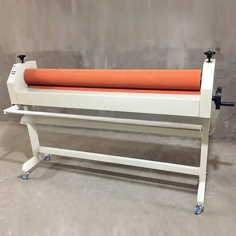 Manual 1.6 meters cold laminating machine, cold laminating machine, weighted cold laminating machine