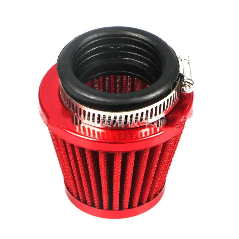 Conical Air Filters Universal Clamp-on Air Filter Tapered Cone Closed-top Cool Air Filter For Car Motorcycle Off-road Vehicle