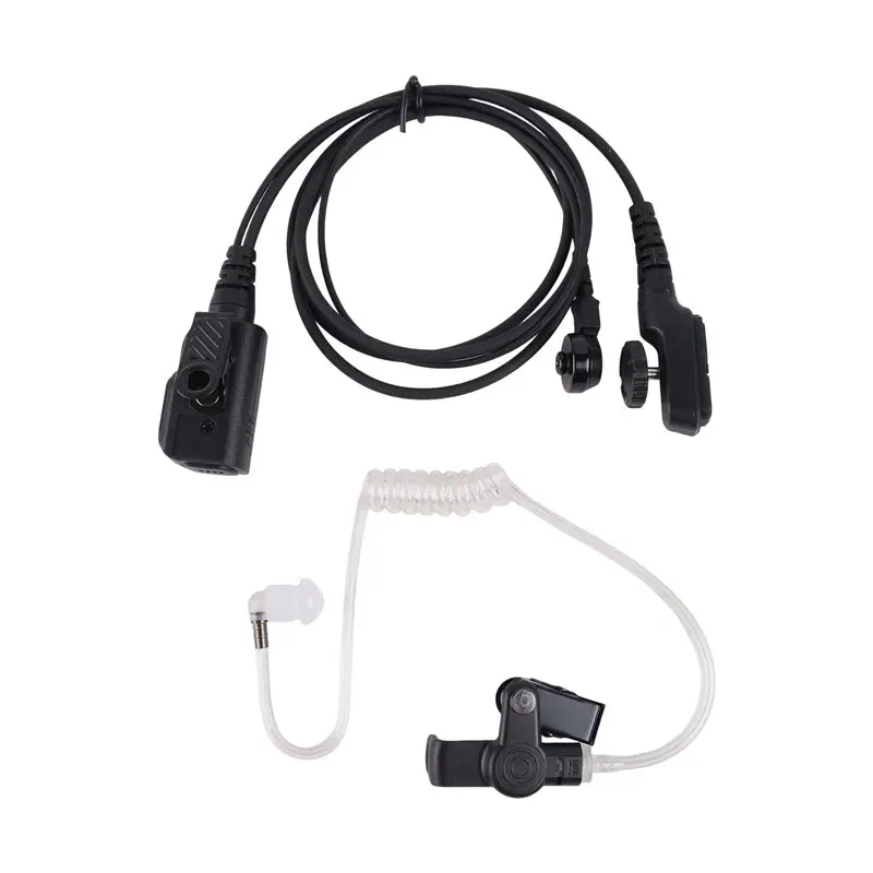 M52K-Air Duct Headset For EADS THR9 Radio Airbus Two Way Radio Earpiece PTT For EADS THR9I TH9 DIY8100 TP9400 Walkie Talkie Head