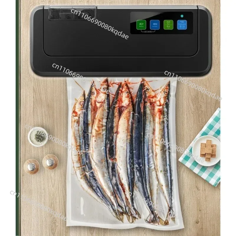 110V  220V Household Vacuum Food Sealer Dry and Wet Packaging Machine P-290 Vacuum Packer Give Free 10 Pcs Vacuum Bags