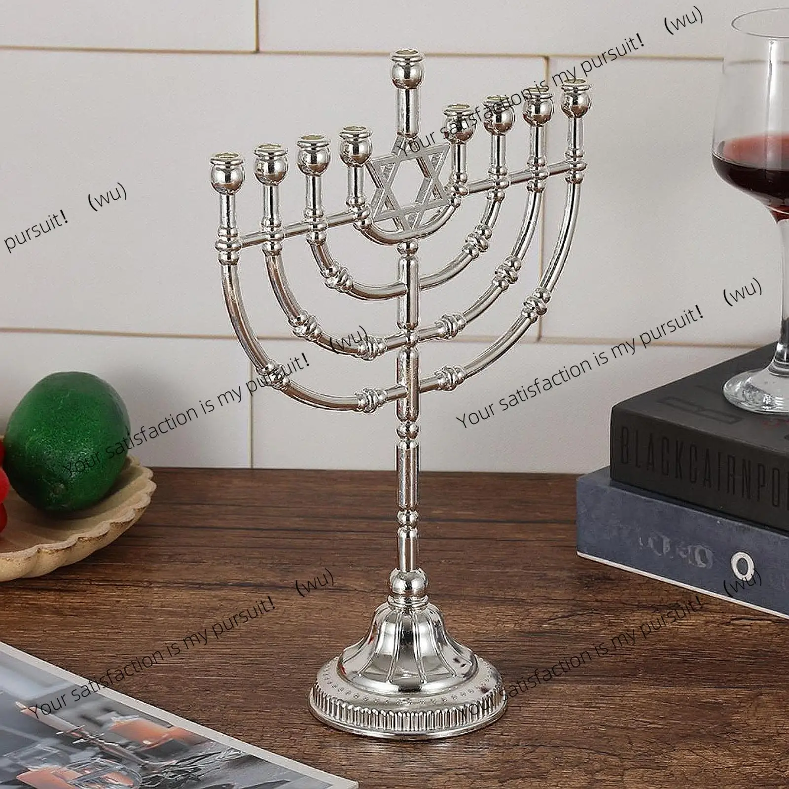 9 Candle Holders Elegant Table Centerpiece Table Ornaments Table Ornaments for Living Room Banquet Party Event Decoration