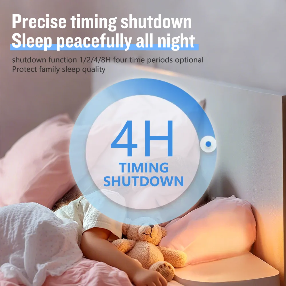 Modern Low Profile Wood Ceiling Fan Light with Remote Control Dimmable 3 Color Timing LED Fan Lamp Indoor ceiling kids light