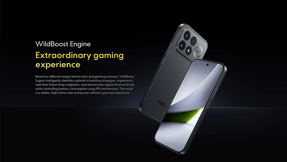 Poco F9 Pro Global Version Smartphone Snapdragon 8 Elite Gen 5 200Mp 6.59" 185Hz Display 6330Mah Battery