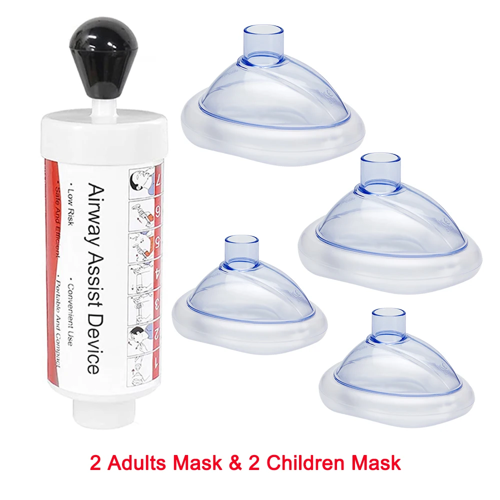 

Upgrade Emergency Life Saving Suction Vac Anti Choke Device First Aid Kit for Kids Adults Choking Device First aid training kit