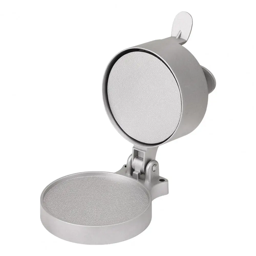 صانع فطائر البرجر على شكل برجر، صانع برجر ممتاز مضغوط يدويًا مع سطح غير لاصق بسمك قابل للتعديل للبرغر #4