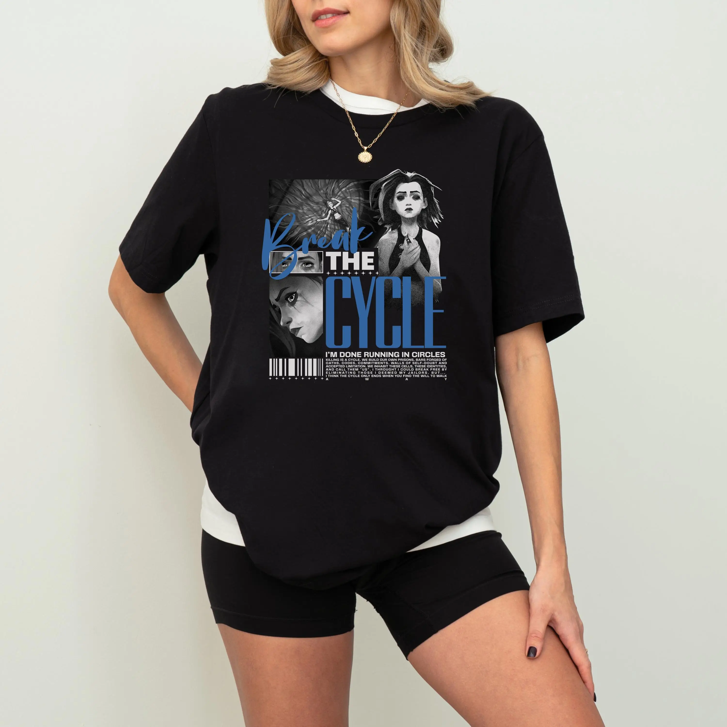 

Fashion T-shirt Graphic 2025 high street gothic Unisex