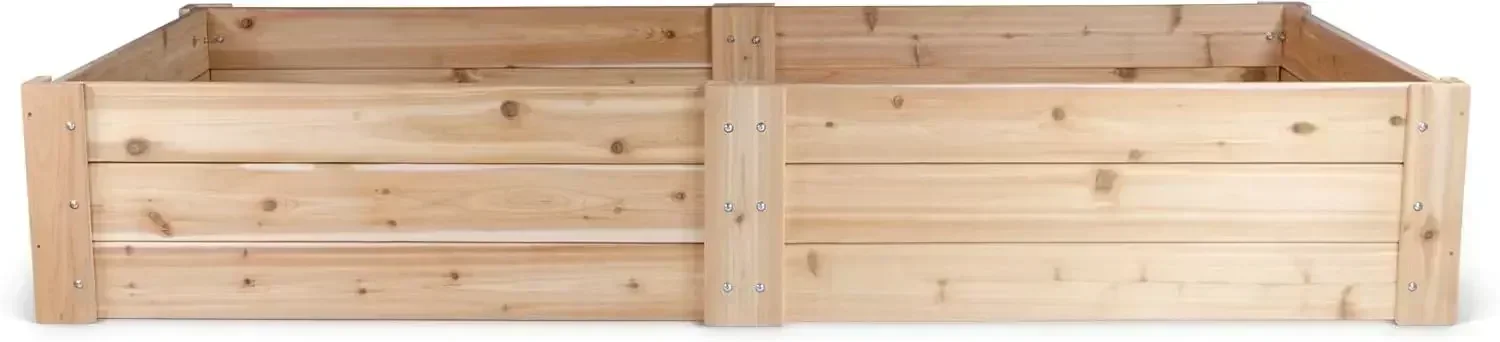 Hot salesCedar Premium Cedar Raised Garden Bed - 4' x 8' x 16.5