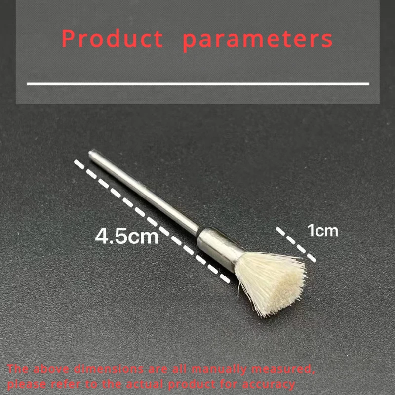 10PCS Polishing Wheels Bristle Steel Brass Wire Pen Shape Brushes Jewelry Abrasive Brush Accessories For Rotary Tools