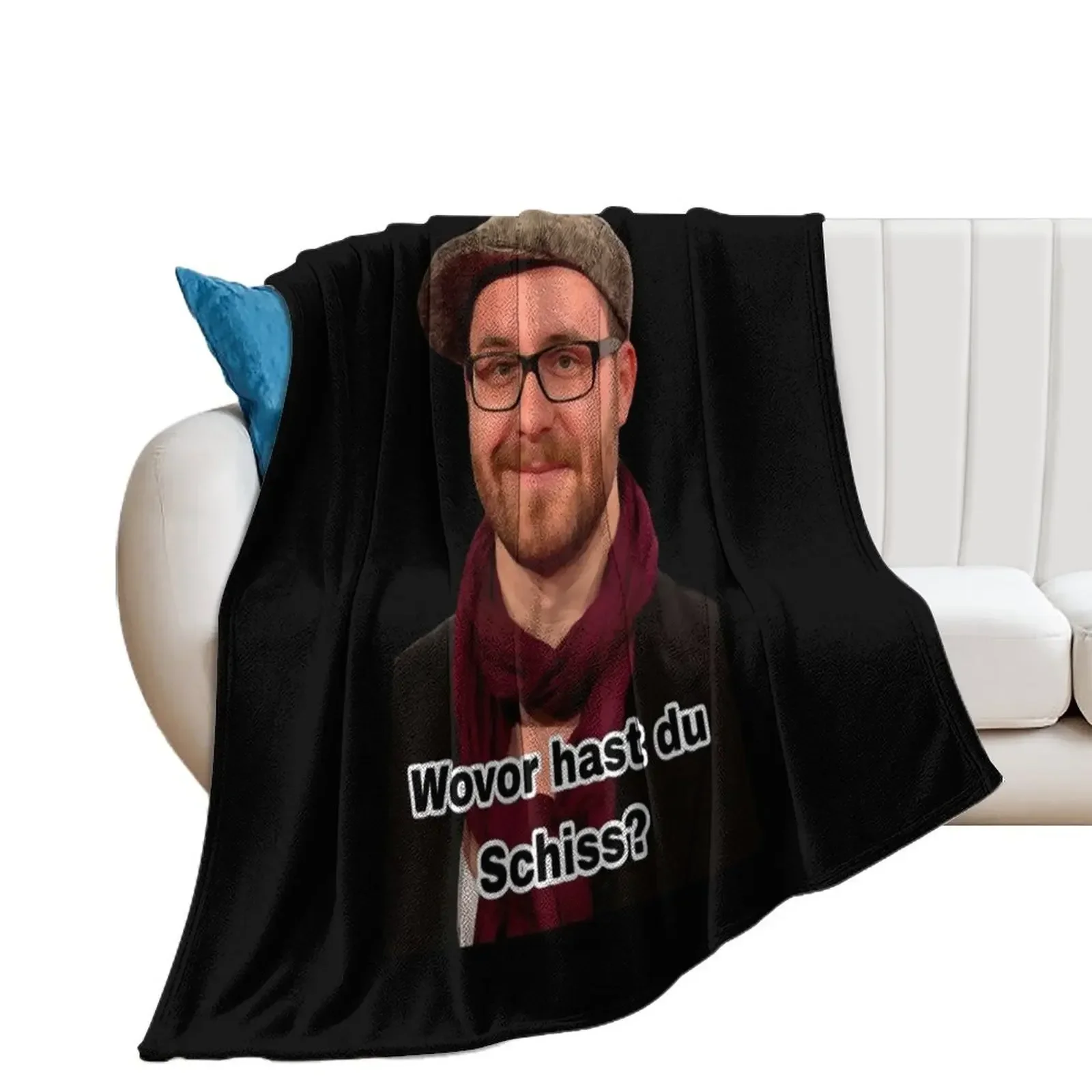 Mark Forster - What are you scared of? Meme #2 Throw Blanket for winter Single Extra Large Throw Summer Blankets