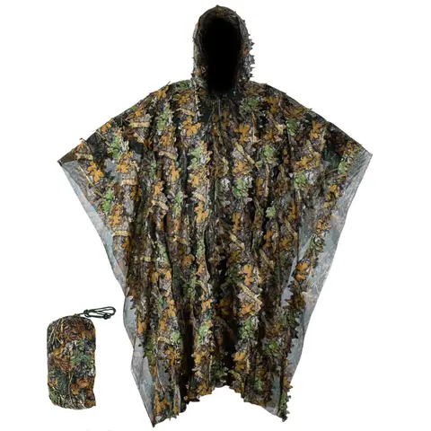 전술 장비 3D 잎 위장 우드랜드 판초 망토 Ghillie 정장 사냥 야외 의류 야생 동물 조류 시계 Best5 전술 장비 3D 잎 위장 우드랜드 판초 망토 Ghillie 정장 사냥 야외 의류 야생 동물 조류 시계 Best5