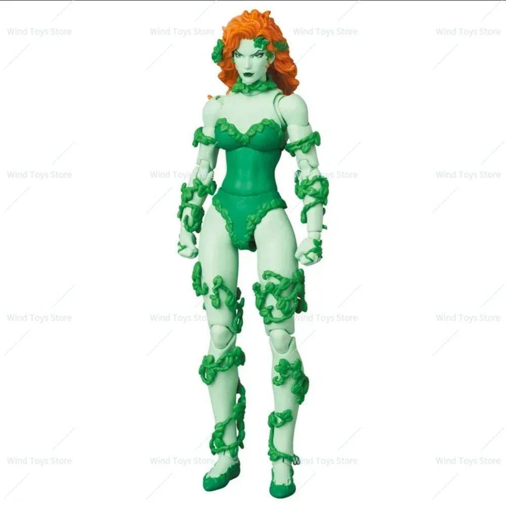100% 오리지널 Mafex 198 Mafex 포이즌 아이비 배트맨 허쉬 Ver. 재고 있음 애니메이션 액션 컬렉션 피규어 모델 장난감 Figura