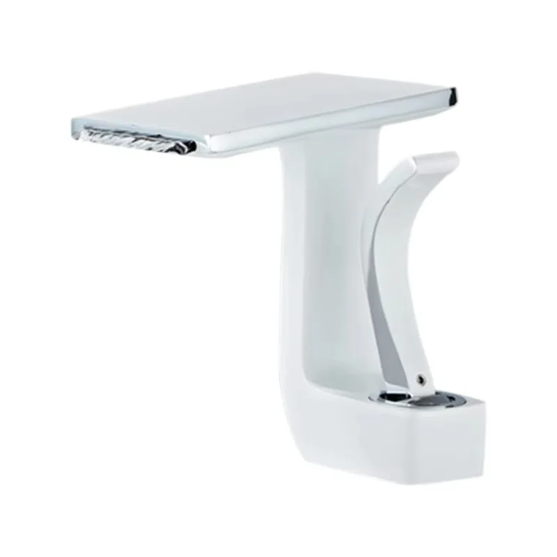 

Смеситель для раковины в ванной комнате с водопадом, смеситель для раковины на палубе, современный смеситель для горячей и холодной воды