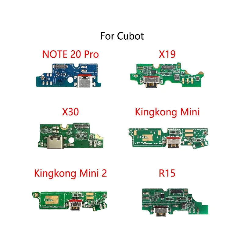 

High-quality USB Charge Dock Port Socket Connector Flex Cable For Cubot NOTE 20 Pro X19 X30 Kingkong Mini2 R15 Charging Board Mo