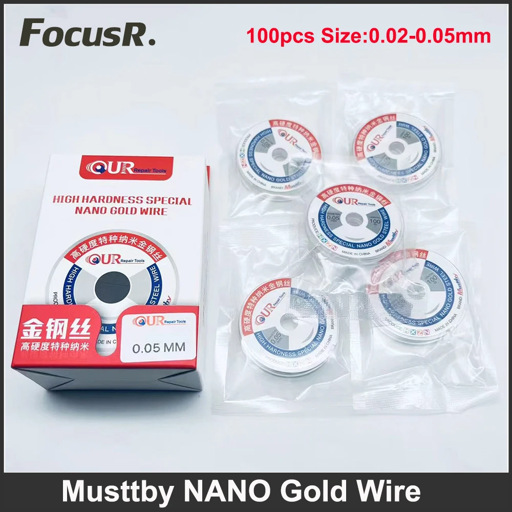 100pc-musttby-high-hardness-special-nano-gold-steel-cutting-wire-for-iphone-lcd-oled-screen-separation-repair-002-0028-0035mm