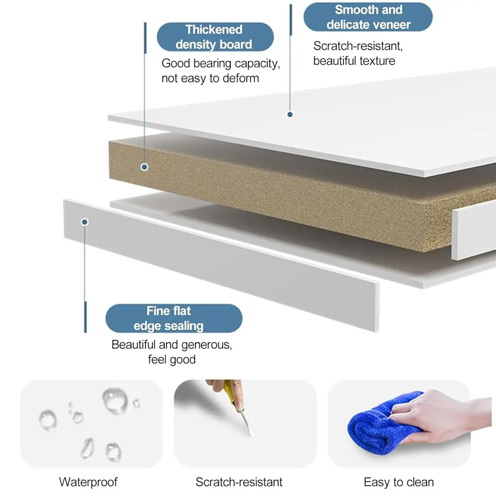 6-Tier Open Bookcase And Bookshelf, Tall Bookshelf Narrow Bookshelfs Freestanding Display Storage Shelves Tall Bookcase For