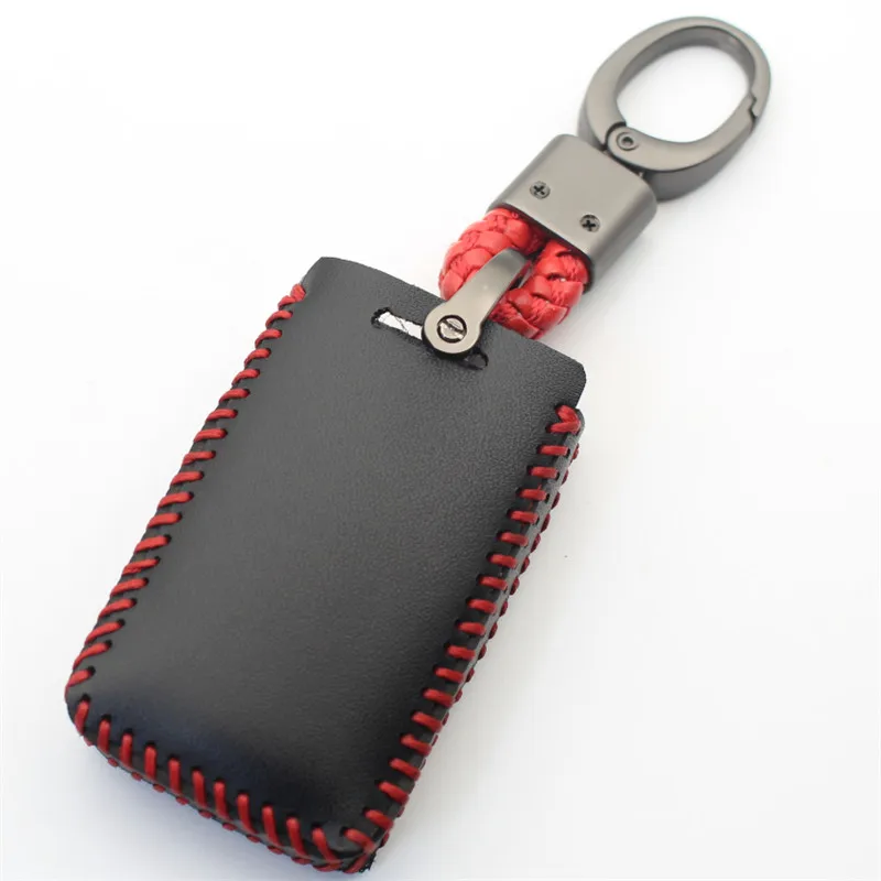 Leather Keyless Entry Smart Key Case Cover For Chevrolet Captiva 2014-2016 Malibu Trax image 5