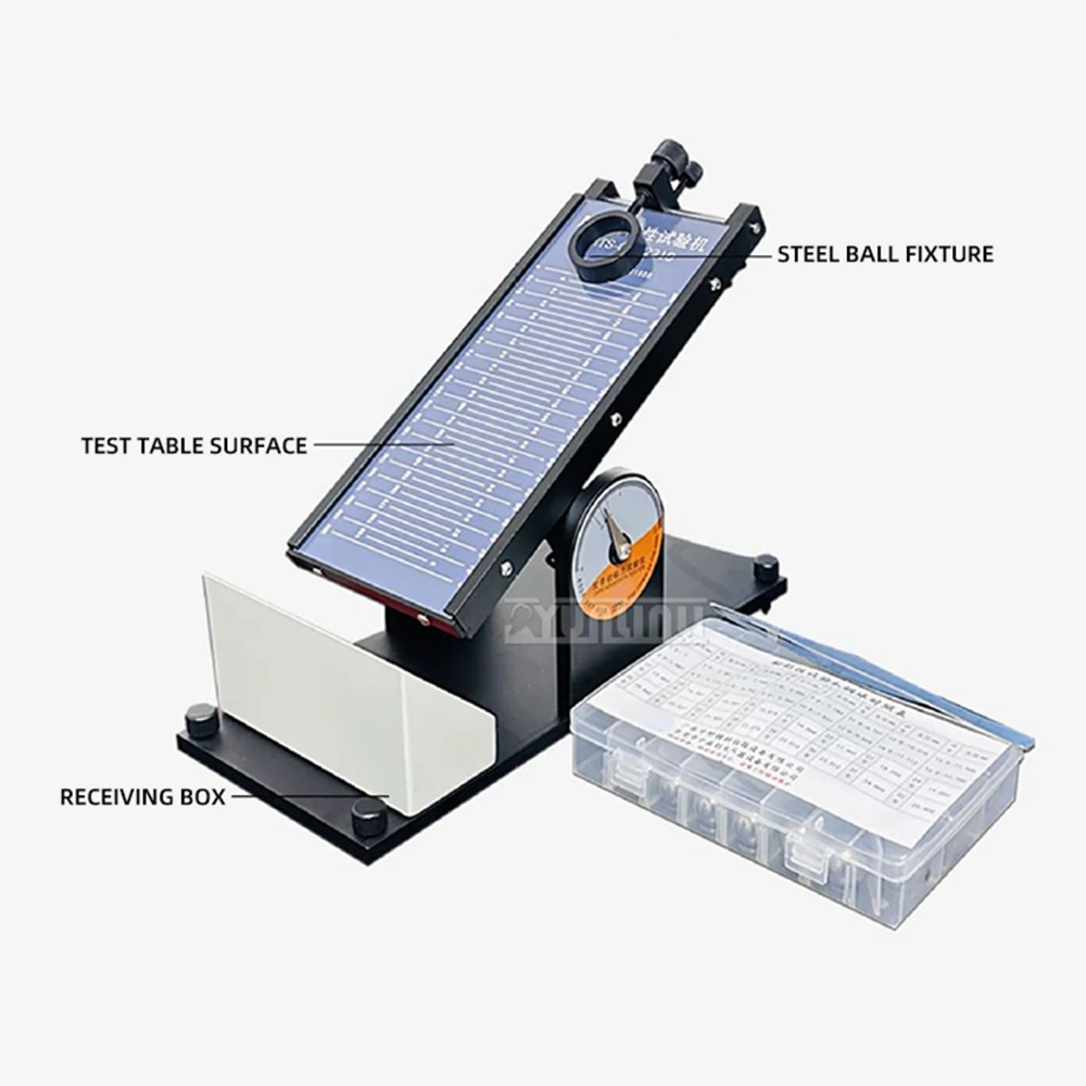 معدات اختبار لاصقة | جهاز اختبار الكرة الدوارة للأشرطة والملصقات الحساسة للضغط #2