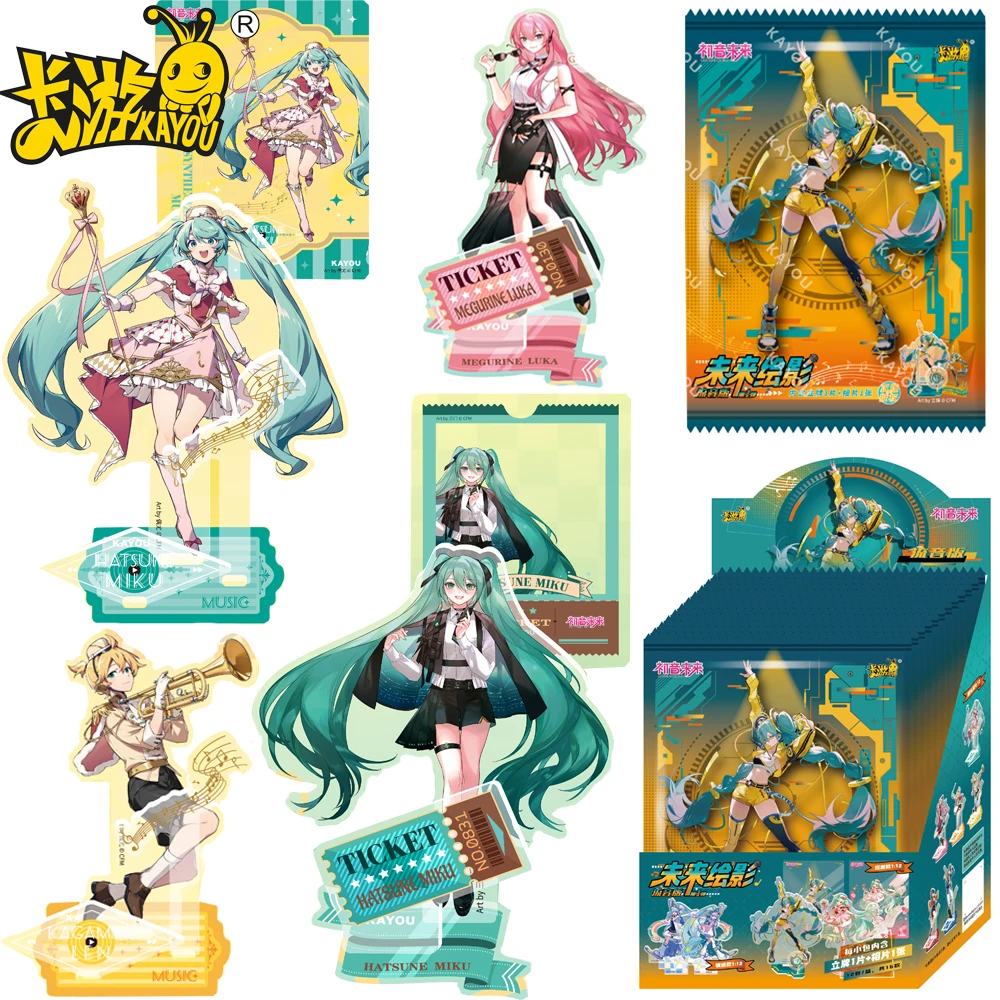 

KAYOU Hatsune Miku Acrylic Stand Model Popular Virtual Idols Fashion Elegant Cute Ornament Desktop Decoration Goods Toys Gifts