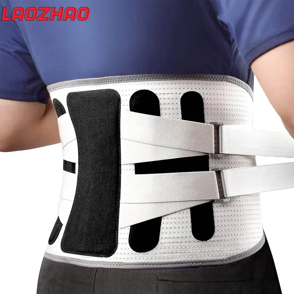 

1PCS Back Brace for Women Men with Ergonomic Curved Spine Support Splints,Waist Back Brace for Posture,Work,Heavy Lifting,Sports