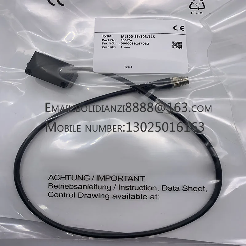 

New photoelectric switch sensor ML100-55/103/115b One year warranty In stock