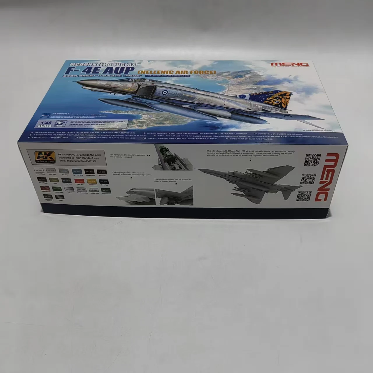 

LS-021 MENG 1/48 McDonnell Douglas F-4E AUP Phantom II Набор для сборки (Греция)