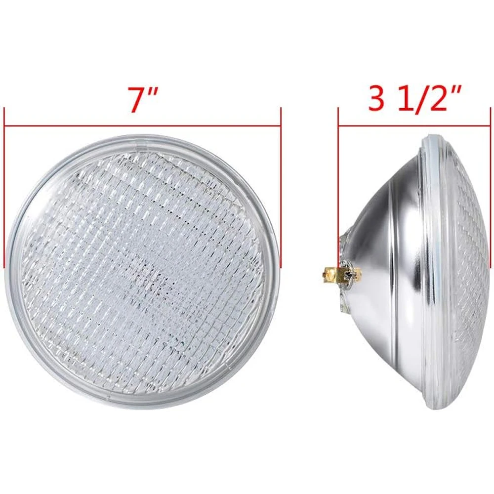 IP68 LED Pool Light Bulb RGB Multi Color E26 Base Par56 Under Water Swimming Pool Light Lamp 12V